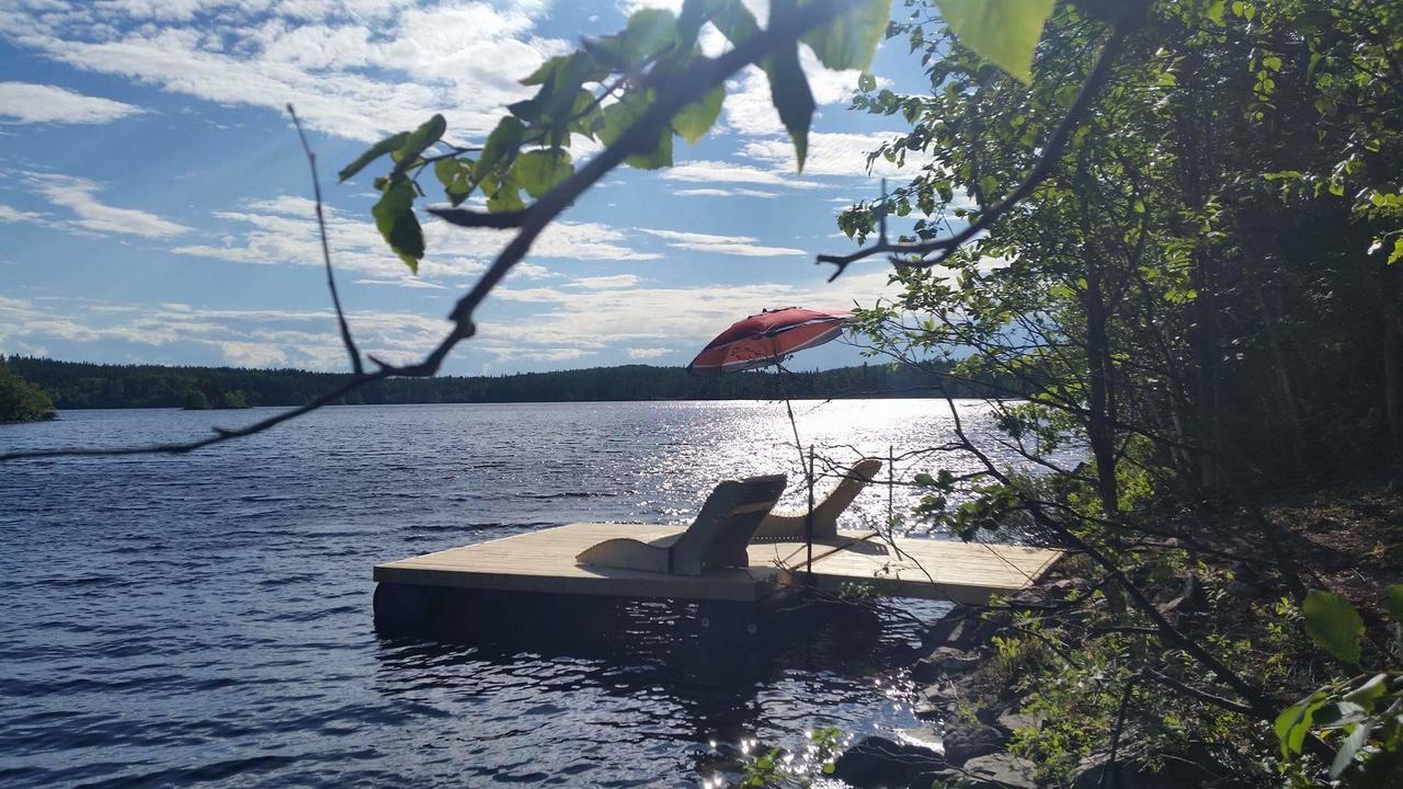 Residence Touristique Lodge Des Bois Saint-Félix-d'Otis المظهر الخارجي الصورة