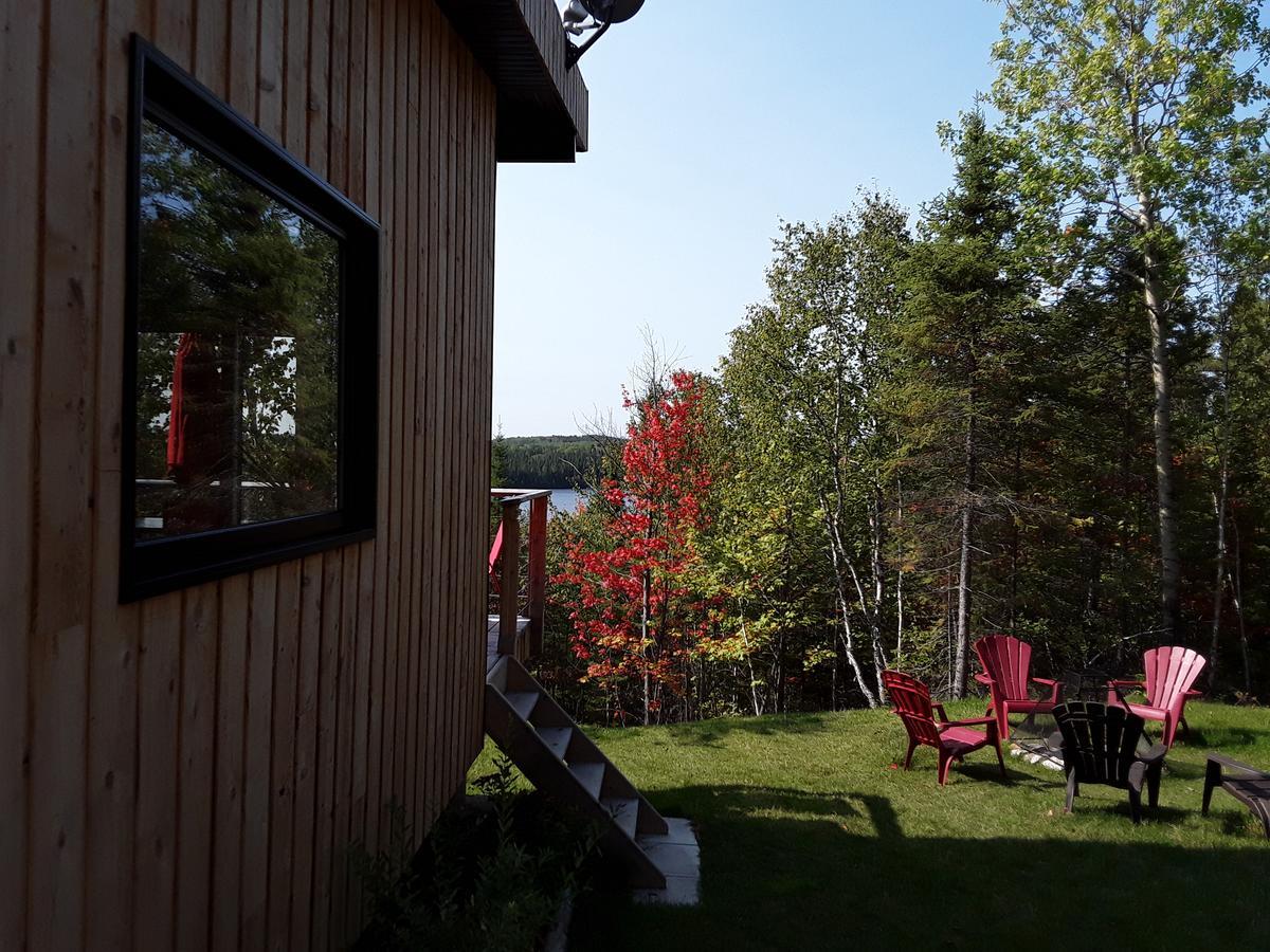Residence Touristique Lodge Des Bois Saint-Félix-d'Otis المظهر الخارجي الصورة