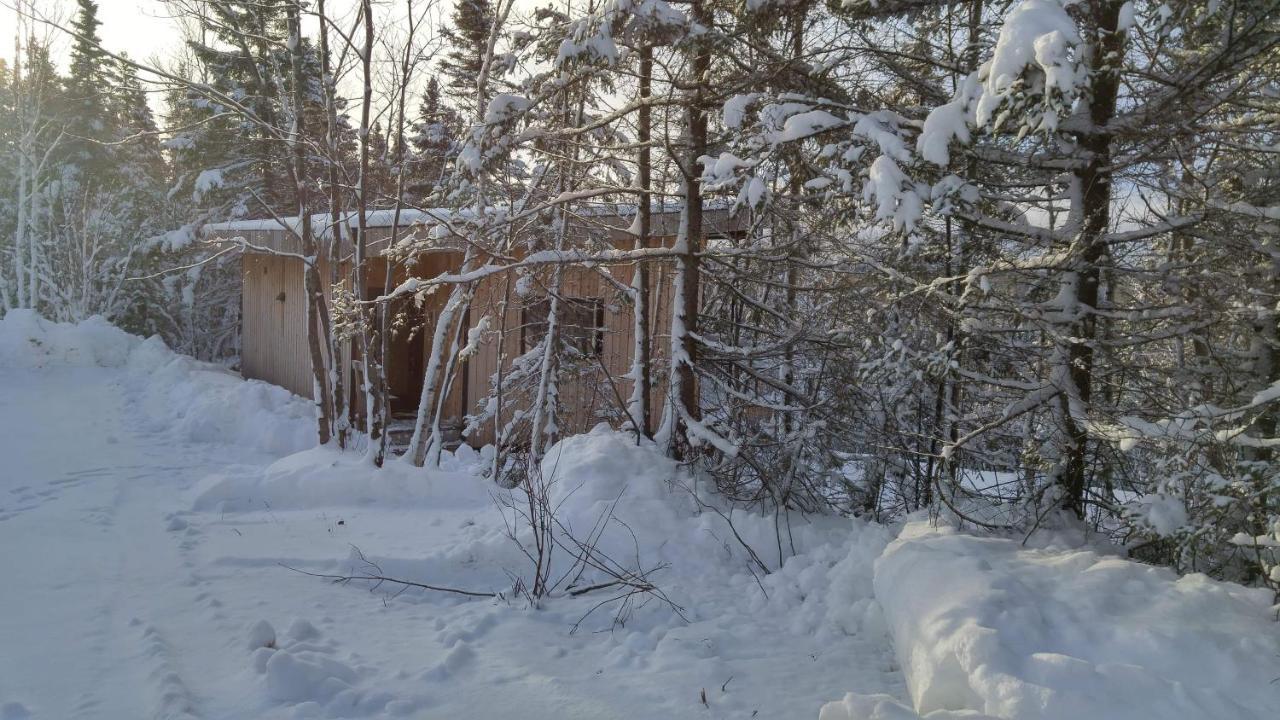 Residence Touristique Lodge Des Bois Saint-Félix-d'Otis المظهر الخارجي الصورة